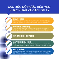 Hạt đo pH nước tiểu mèo