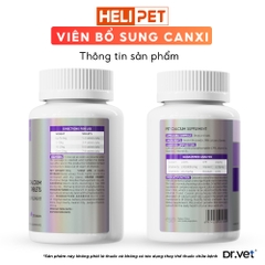 Viên bổ sung canxi cho chó mèo DR.VET (200 viên)