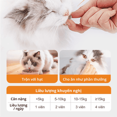Viên kiềm hóa tiết niệu cho chó mèo Dr.Vet