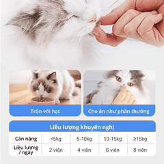 Viên tiết niệu cân bằng pH cho chó mèo Dr.Vet