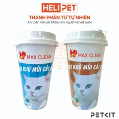 Hạt khử mùi cát vệ sinh cho mèo Max Clean - Loại bỏ vi khuẩn
