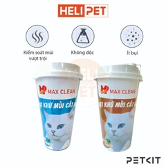 Hạt khử mùi cát vệ sinh cho mèo Max Clean - Loại bỏ vi khuẩn