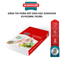 Găng tay thực phẩm phân hủy sinh học Sunhouse KS-PG290M/KS-PG290L