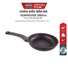 Chảo siêu bền đá Sunhouse SBD20/24/26/28