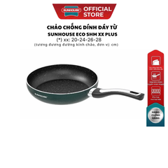 Chảo chống dính đáy từ Sunhouse ECO SHM26/28/30 plus