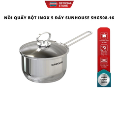 Nồi quấy bột Inox 5 đáy Sunhouse SHG508-16