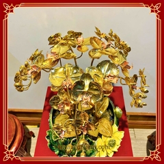 Lan hồ điệp vàng mạ vàng 24k Phú Quý - LVPQ 30