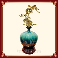 Lan vàng Phú Quý Bình Hút lộc - HL02
