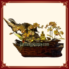 Lan vàng Phú Quý tượng Phật -LVPQ06