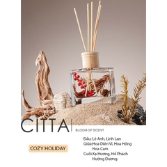 CITTA Tinh Dầu Thơm Phòng WARMTH OF WINTER 120 ml - Tinh Dầu Thơm Khuếch Tán Sự Ấm Áp