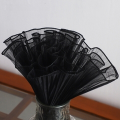 Cuộn vải voan sóng gói hoa, trang trí 28cm x 4m