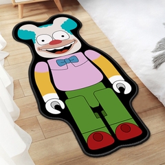 Thảm trải sàn, thảm lót chân, thảm treo tường hình gấu Bearbrick size lớn 120cm