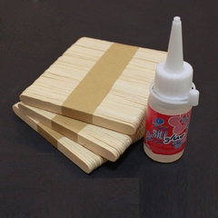 Keo dán siliglue dán vải, dán gỗ, len sợi, kẽm nhung, đồ thủ công...