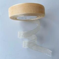 Nguyên cuộn 45m ruy băng lụa xước bản rộng 2cm