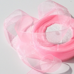 Nguyên cuộn 45m ruy băng lụa xước bản rộng 2cm