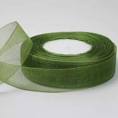 Nguyên cuộn 45m ruy băng lụa xước bản rộng 2cm