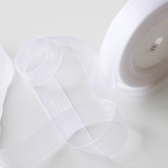 Nguyên cuộn 45m ruy băng lụa xước bản rộng 2cm