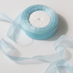 Nguyên cuộn 45m ruy băng lụa xước bản rộng 2cm