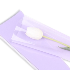 Xấp 20 túi kiếng đựng cành hoa nhiều màu pastel
