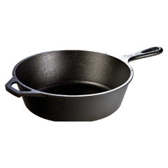 Chảo gang sâu lòng Lodge tay cầm dài - 26.04cm