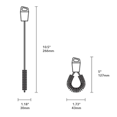 MiiR - Bộ vệ sinh ống hút và nắp ly, bình giữ nhiệt - 2 món