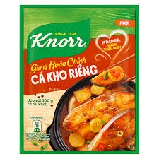 knorr cá kho riềng 28g　カーコウ　調味料