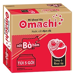 omachi xốt bò hầm 79gr thùng 30 gói　ラーメン
