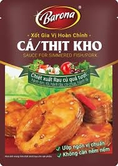 Cá/thịt kho-Barona