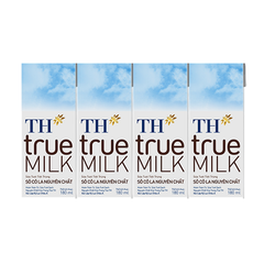 sữa hộp TH true milk hương socola 180ml (lốc 4 hộp)