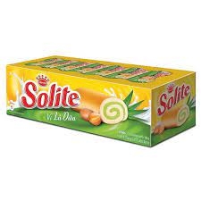 Bánh solite vị lá dứa 20 gói