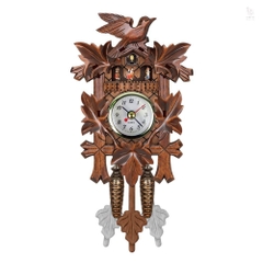 Cuckoo đồng hồ treo tường chim gỗ trang trí cho gia đình, cafe, nhà hàng