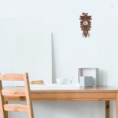 Cuckoo đồng hồ treo tường chim gỗ trang trí cho gia đình, cafe, nhà hàng