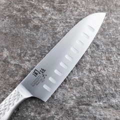 Dao Nhật KAI - Dao Santoku Hollow Seki Magoroku Shoso - 16.5cm