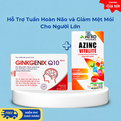 Combo Hỗ Trợ Tuần Hoàn Não và Giảm Mệt Mỏi Cho Người Lớn