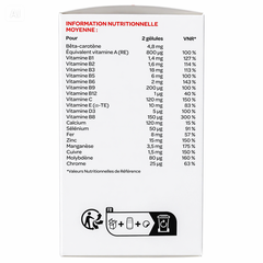 Viên Uống Bổ Sung Vitamin Và Khoáng Chất Azinc Vitalité Arkopharma (Hộp 120 Viên) - Hỗ Trợ Giảm Mệt Mỏi, Tăng Cường Sức Đề Kháng