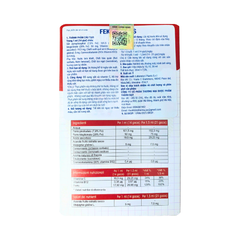 Sắt hữu cơ nhỏ giọt FEKID DROPS nhập khẩu Ý, bổ sung Lipofer và Vitamin C hỗ trợ tạo máu cho bé (Chai 30ml)