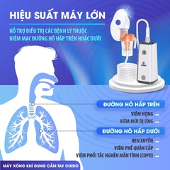 Máy xông khí dung CHIDO cầm tay - phiên bản mới CNB69026 - pin sạc