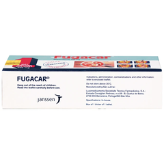 Fugacar 500mg Janssen điều trị nhiễm giun (1 viên)