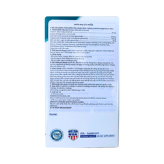 Thực phẩm bảo vệ sức khỏe Genexx Calcium Magnesium Zinc - Sản phẩm bổ sung canxi, magie, kẽm và Vitamin D3 hỗ trợ xương khớp (Hộp 60 viên)