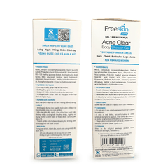 Gel Tắm Ngừa Mụn Cơ Thể Freeskin Acne Clear Body Shower Gel - Chứa Salicylic Acid & Niacinamide (250ml)