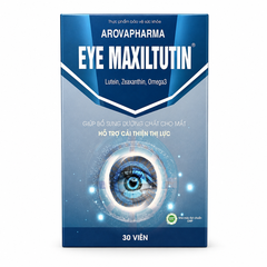 Eye Maxiltutin – Viên uống bổ mắt Lutein, Zeaxanthin, Omega-3 (Hộp 30 viên)