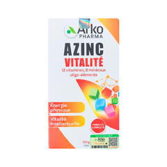 Viên Uống Bổ Sung Vitamin Và Khoáng Chất Azinc Vitalité Arkopharma (Hộp 120 Viên) - Hỗ Trợ Giảm Mệt Mỏi, Tăng Cường Sức Đề Kháng