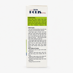 Xịt họng Olym Polis Extra 30ml hỗ trợ làm sạch khoang miệng, dịu họng, giảm ho rát họng và hỗ trợ phòng ngừa viêm đường hô hấp trên