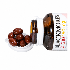 Blackmores CoQ10 150mg 30 viên nang mềm – Hỗ trợ tim mạch, chống oxy hóa, duy trì năng lượng