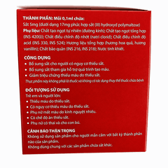 Femalto Drops 0,5ml – Thực phẩm bảo vệ sức khỏe bổ sung Sắt hữu cơ và ngăn ngừa thiếu máu do thiếu sắt – Hộp 30 ống x 0,5ml