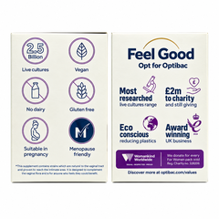 Thực phẩm bảo vệ sức khỏe Optibac For Women – Bổ sung lợi khuẩn cho phụ nữ, hỗ trợ duy trì hệ vi sinh vùng kín, 30 viên nang