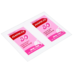 Hapacol 80 DHG giảm đau, hạ sốt (24 gói)