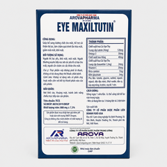 Eye Maxiltutin – Viên uống bổ mắt Lutein, Zeaxanthin, Omega-3 (Hộp 30 viên)