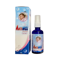 Xịt Muỗi Antimos An Toàn Cho Trẻ Từ 3 Tháng Tuổi Và Phụ Nữ Mang Thai (Chai 50ml)