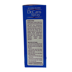 Xịt Chống Sâu Răng - Dr.Caris Spray, Chăm Sóc Và Bảo Vệ Răng Miệng Cho Bé (Chai 20ml)